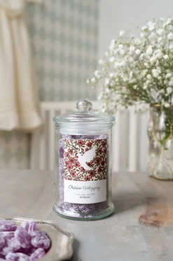 Tarro de Violetas Personalizado Especial Bautizo