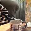 Taza Espresso Diseño Cuadros