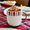 Taza Rayas Rojas Y Verdes "Merry Christmas"