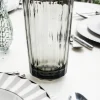 Vaso Acrílico Gris Grande