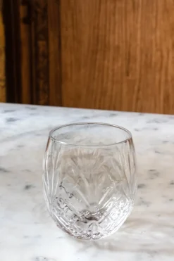 Vaso Cristal Oval Pequeño Espiga