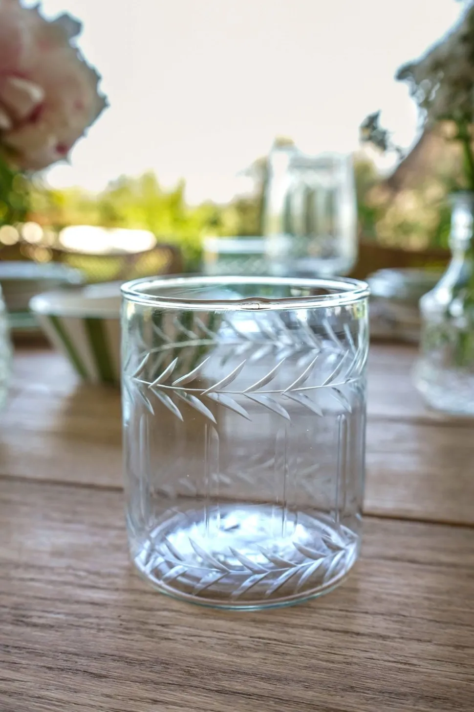 Vaso Cristal Tallado