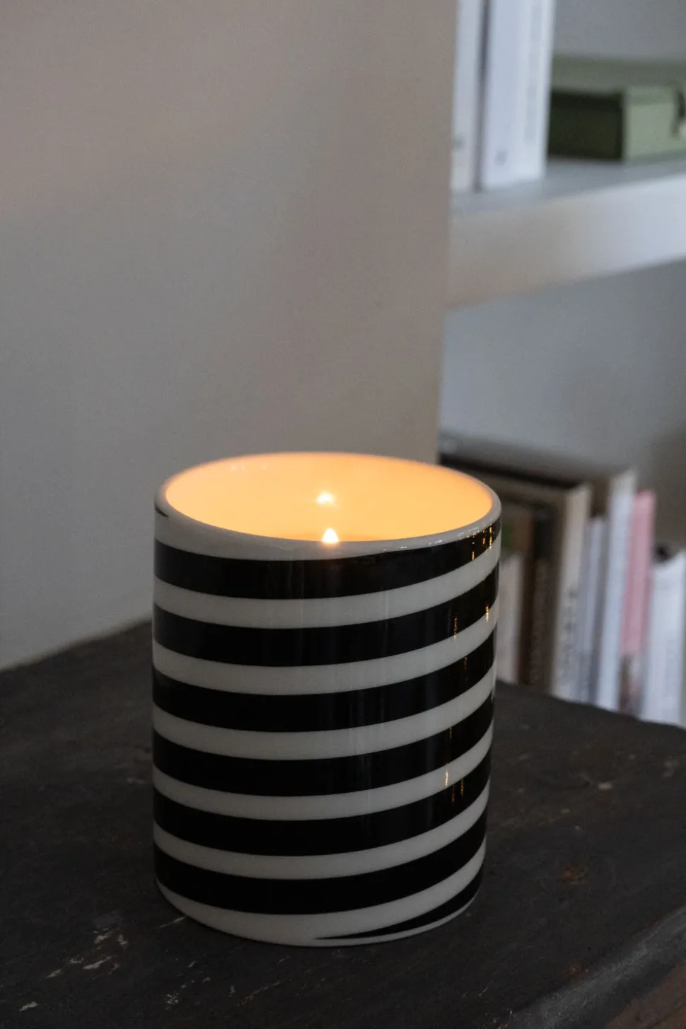 Vela Aromática Rayas Diagonales Co