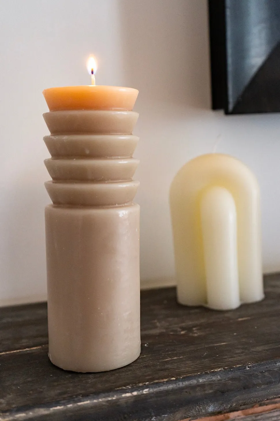 Vela Cilíndrica Con Ondas Finas
