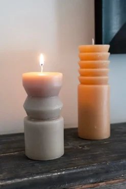 Vela Cilíndrica Con Ondas Gruesas