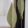 Vela Con Diseño De Hoja Verde