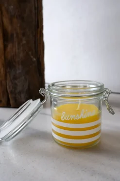 Vela Con Tapa Y Aroma Limones