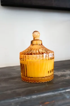 VELA CON TARRO DE CRISTAL