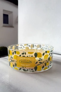 Vela De Cuatro Mechas Con Aroma A Citronela