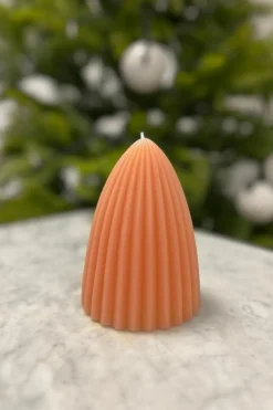 Vela Forma Cono Con Relieve