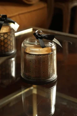 Vela Perfumada Con Campana De Cristal