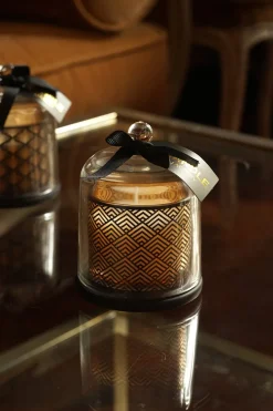 Vela Perfumada Con Campana De Cristal