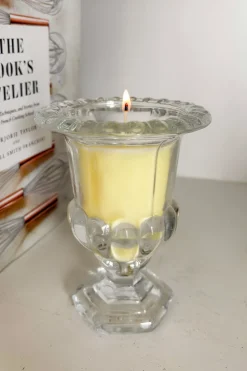 Vela Perfumada En Jarrón De Vidrio Grande