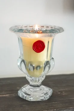 Vela Perfumada En Jarrón De Vidrio