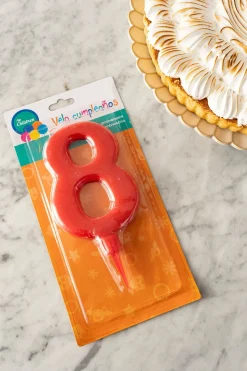 Velas Cumpleaños Rojas Grandes