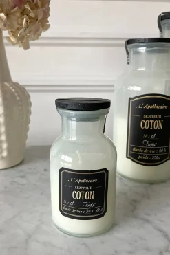 Velas Pequeñas Perfumadas Con Tapa Negra En Frasco De Vidrio