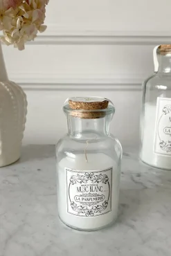 Velas Pequeñas Perfumadas Con Frasco De Vidrio