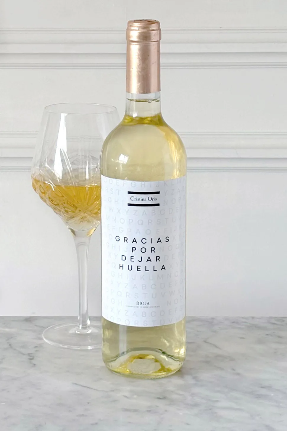 Vino Cune Rioja Blanco "Gracias Por Dejar Huella"