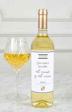 Vino Cune Rioja Blanco "Que Nunca Nos Falte El Amor Y El Vino"